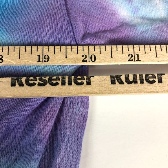 Vintage 2000s Grateful Dead Shirt Men's Large Light Purple Tie Die Wave The Flag - Picture 12 of 12